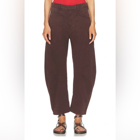 Nili Lotan Pants - Nili Lotan Shon pants oxblood EUC